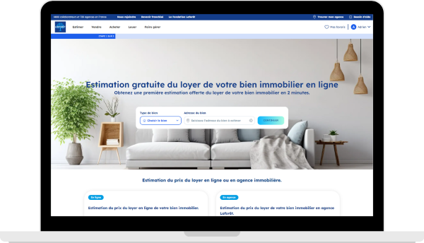 Estimer son loyer avec Laforêt