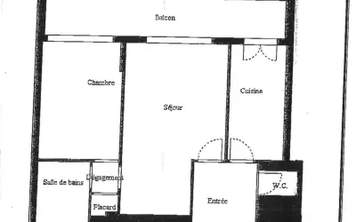 Appartement 330 000 € PARIS (75019) photo 2