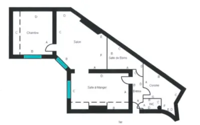 Appartement 410 000 € PARIS (75017) photo 4