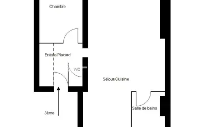 Appartement 475 000 € PARIS (75020) photo 4