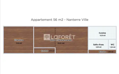 Appartement 280 000 € NANTERRE (92000) photo 4