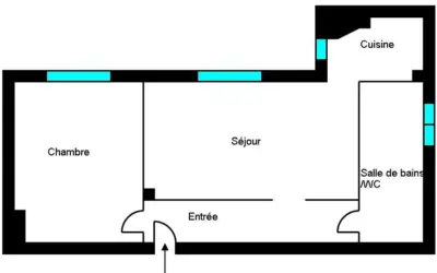 Appartement 472 500 € PARIS (75016) photo 2