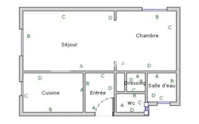 Appartement 425 000 € PARIS (75017) photo 5