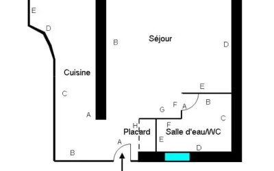 Appartement 215 000 € PARIS (75017) photo 9