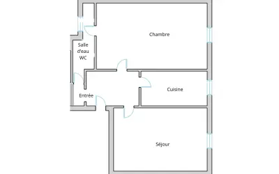Appartement 279 000 € PARIS (75015) photo 5