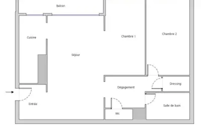 Appartement 749 000 € PARIS (75015) photo 8