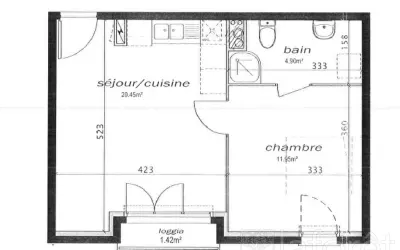 Appartement 795 €/mois ATHIS MONS (91200) photo 5