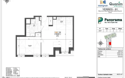 Appartement 989 €/mois YERRES (91330) photo 6