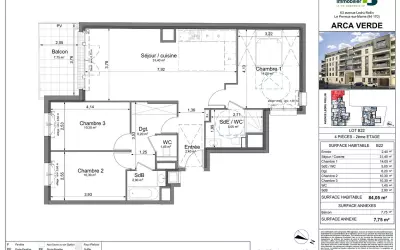 Appartement 629 000 € LE PERREUX SUR MARNE (94170) photo 5