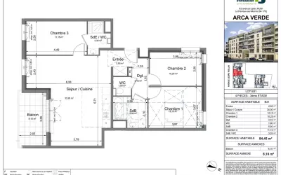 Appartement 629 000 € LE PERREUX SUR MARNE (94170) photo 6