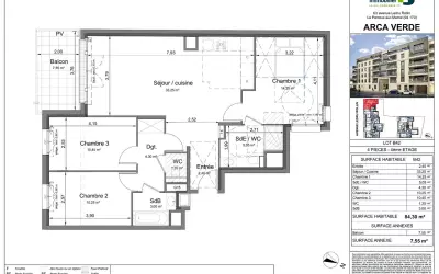 Appartement 629 000 € LE PERREUX SUR MARNE (94170) photo 9