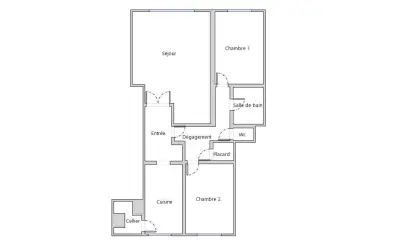 Appartement 590 000 € PARIS (75019) photo 7