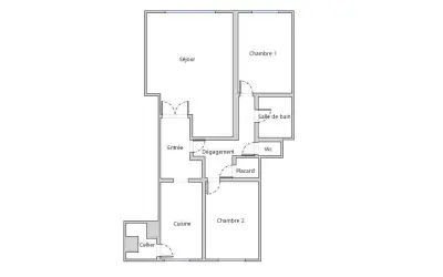 Appartement 570 000 € PARIS (75019) photo 7