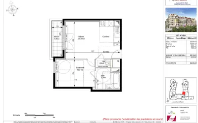 Appartement 1 175 €/mois LE PLESSIS ROBINSON (92350) photo 2