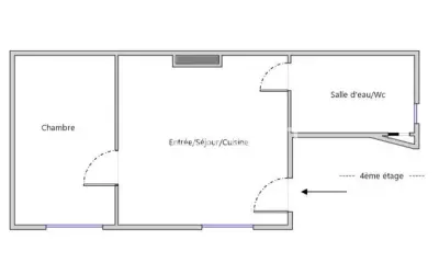 Appartement 272 000 € PARIS (75010) photo 7