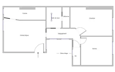 Appartement 468 000 € PARIS (75010) photo 2