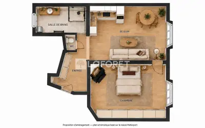 Appartement 424 000 € PARIS (75018) photo 7