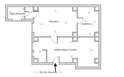 Appartement 449 000 € PARIS (75020) photo 6