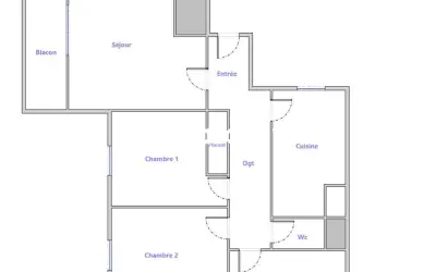 Appartement 545 000 € PARIS (75020) photo 9