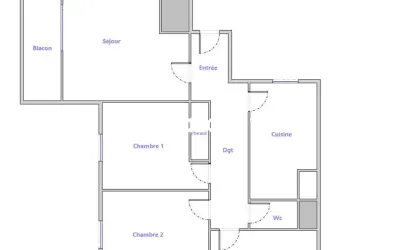 Appartement 545 000 € PARIS (75020) photo 9