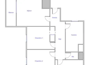 Appartement 545 000 € PARIS (75020) photo 8