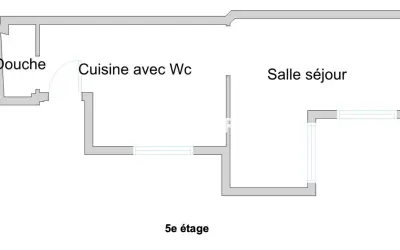 Appartement 173 000 € PARIS (75004) photo 8