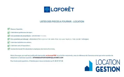 Appartement 780 €/mois SAINT FARGEAU PONTHIERRY (77310) photo 2