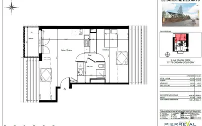Appartement 189 000 € CHEVRY COSSIGNY (77173) photo 7