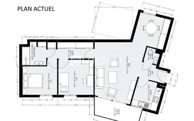Appartement 780 000 € PARIS (75020) photo 2