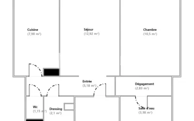 Appartement 819 €/mois THIAIS (94320) photo 5