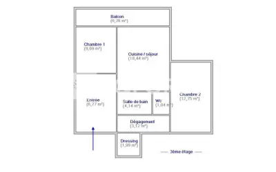 Appartement 1 480 €/mois VITRY SUR SEINE (94400) photo 7