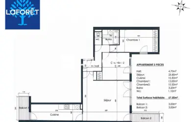 Appartement 240 000 € VITRY SUR SEINE (94400) photo 9
