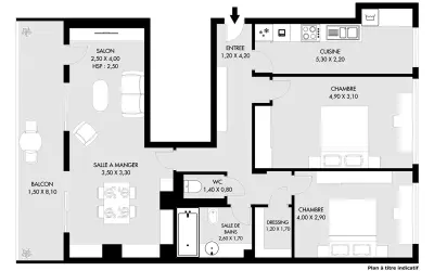 Appartement 750 000 € PARIS (75013) photo 8