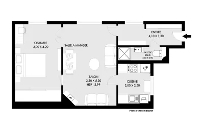 Appartement 440 000 € PARIS (75015) photo 7
