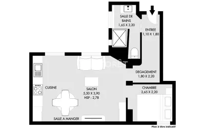 Appartement 354 500 € PARIS (75015) photo 6