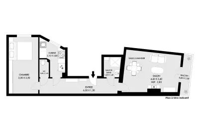 Appartement 414 000 € PARIS (75015) photo 9