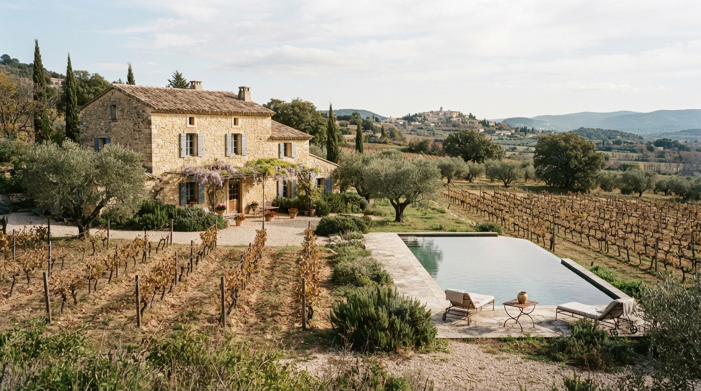 Mas provençal près de Saint-Tropez