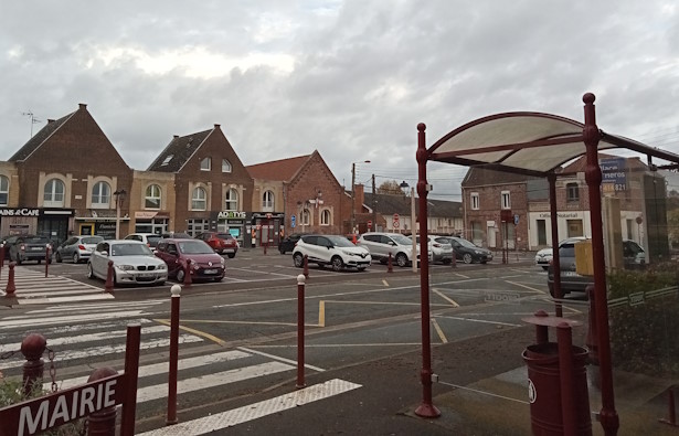 place des Héros Brebières