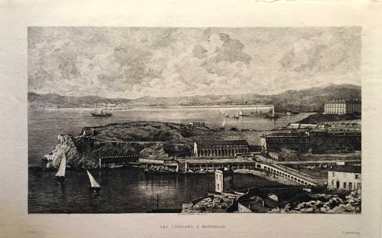 Lucien Marcellin Gautier - Eaux Fortes : Les Catalans