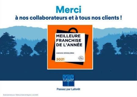 laforêt  Le Guilvinec-Meilleure Franchise Immobilière  2021 .