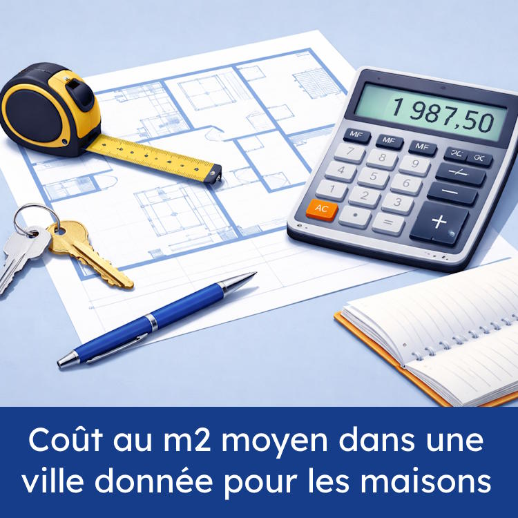coût mètre carré maisons