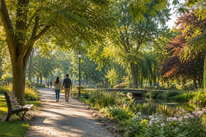 parcs et verdure à Douai