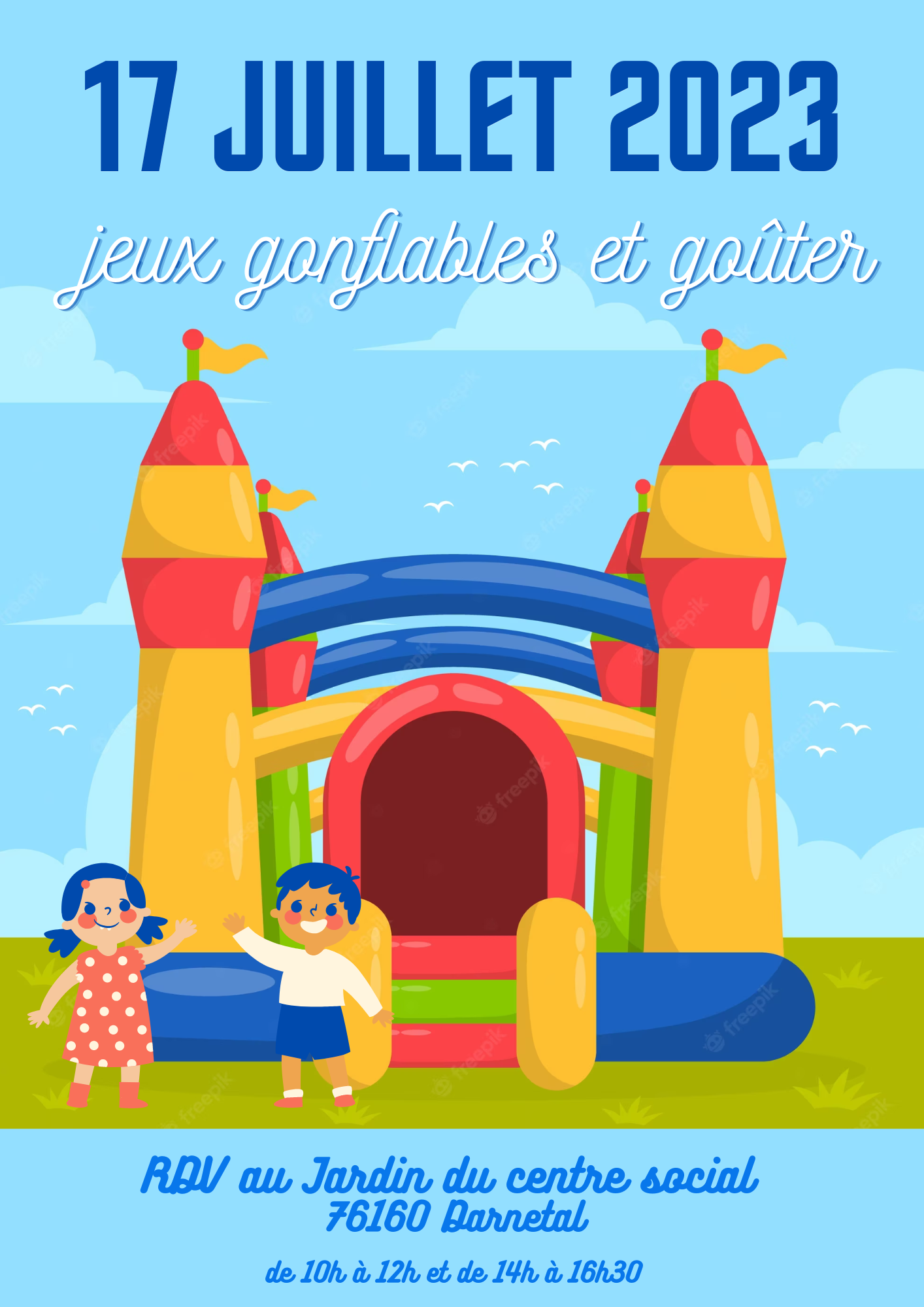 Jeux gonflables et goûter à Darnétal ! Actualités Laforêt Darnétal