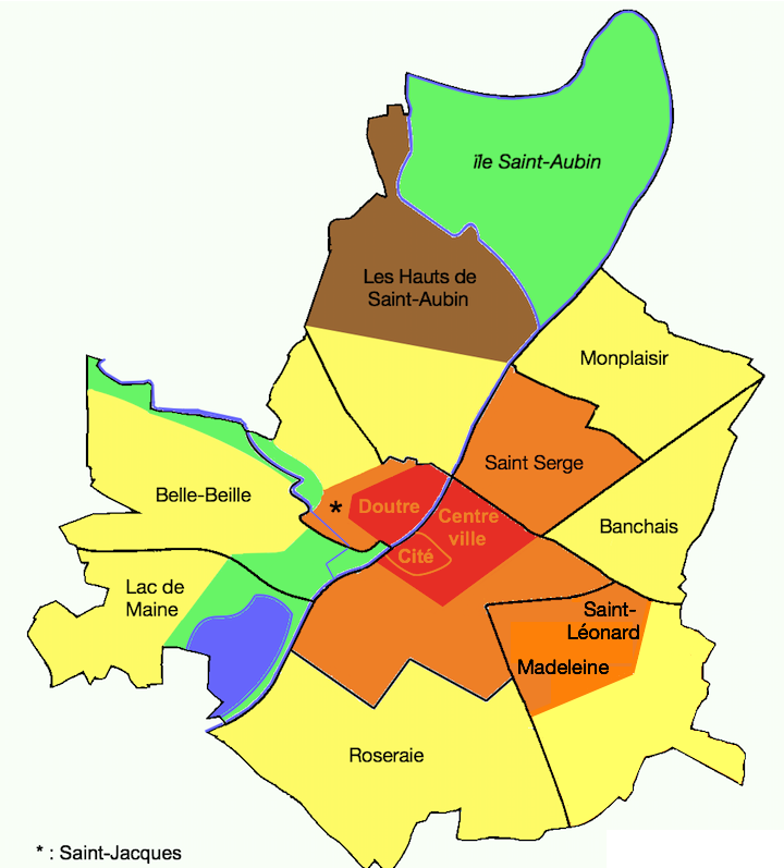 Angers Quartier à éviter