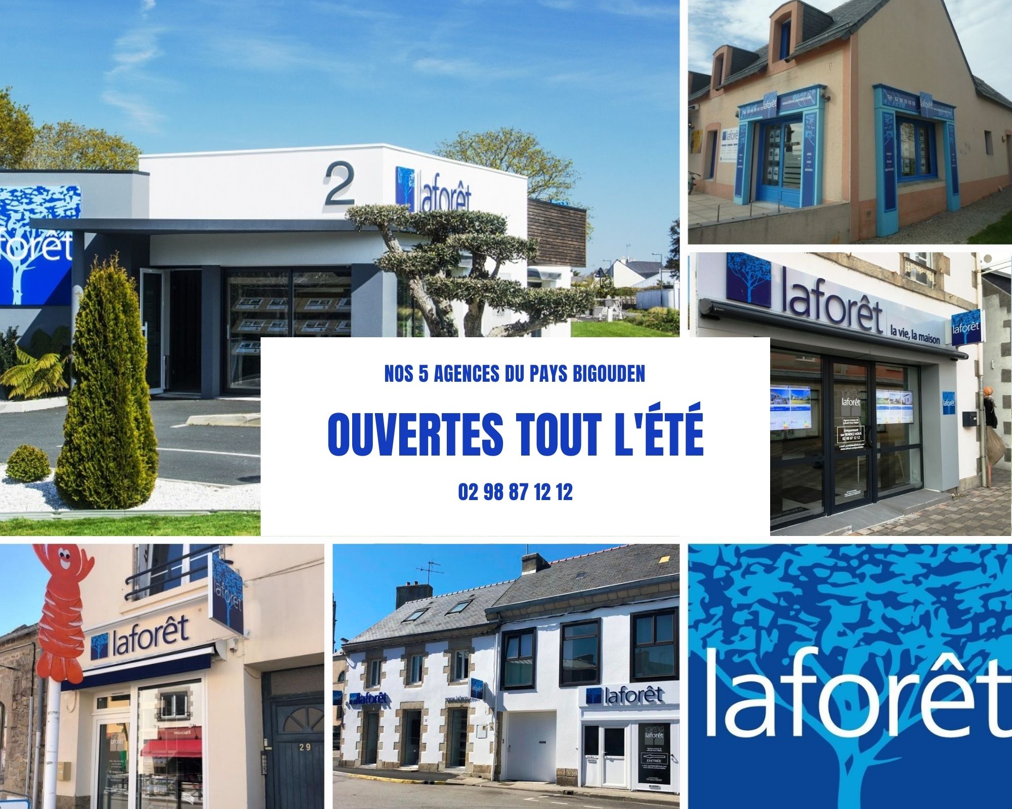 Laforêt pont-l'Abbé - Agence immobilière Pays bigouden- montée du phare penmarc'h