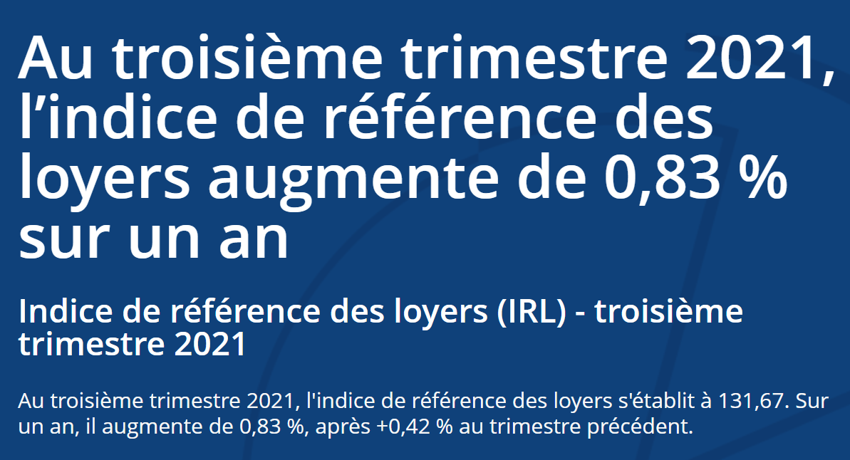 Indice de référence des loyer- laforêt pont-l'abbé - pays bigouden