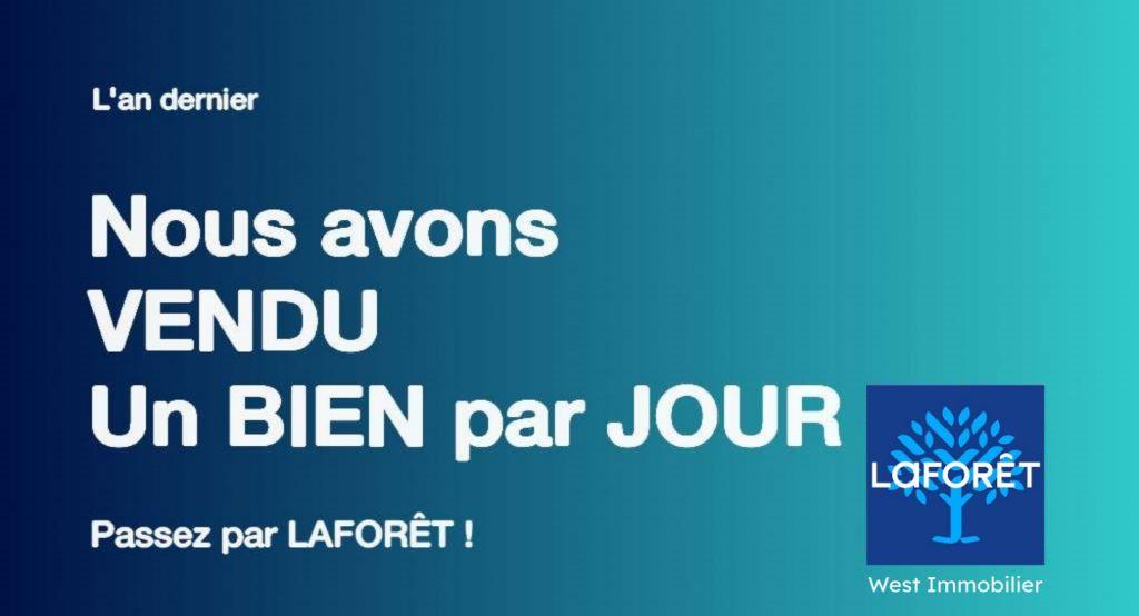 laforêt quimper a vendu 1 bien par jour
